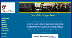 Desktop Screenshot of cantabile.kampenhout.be